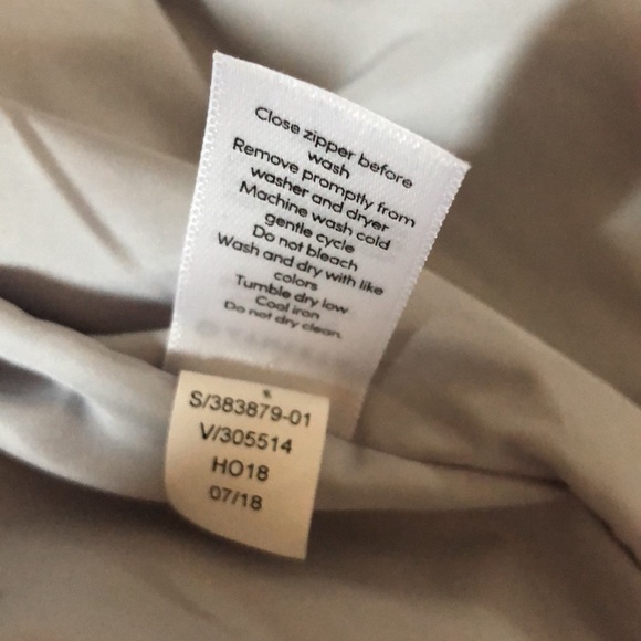 Athleta Northstar Bomber Jacket Grey - Picture 9 of 9